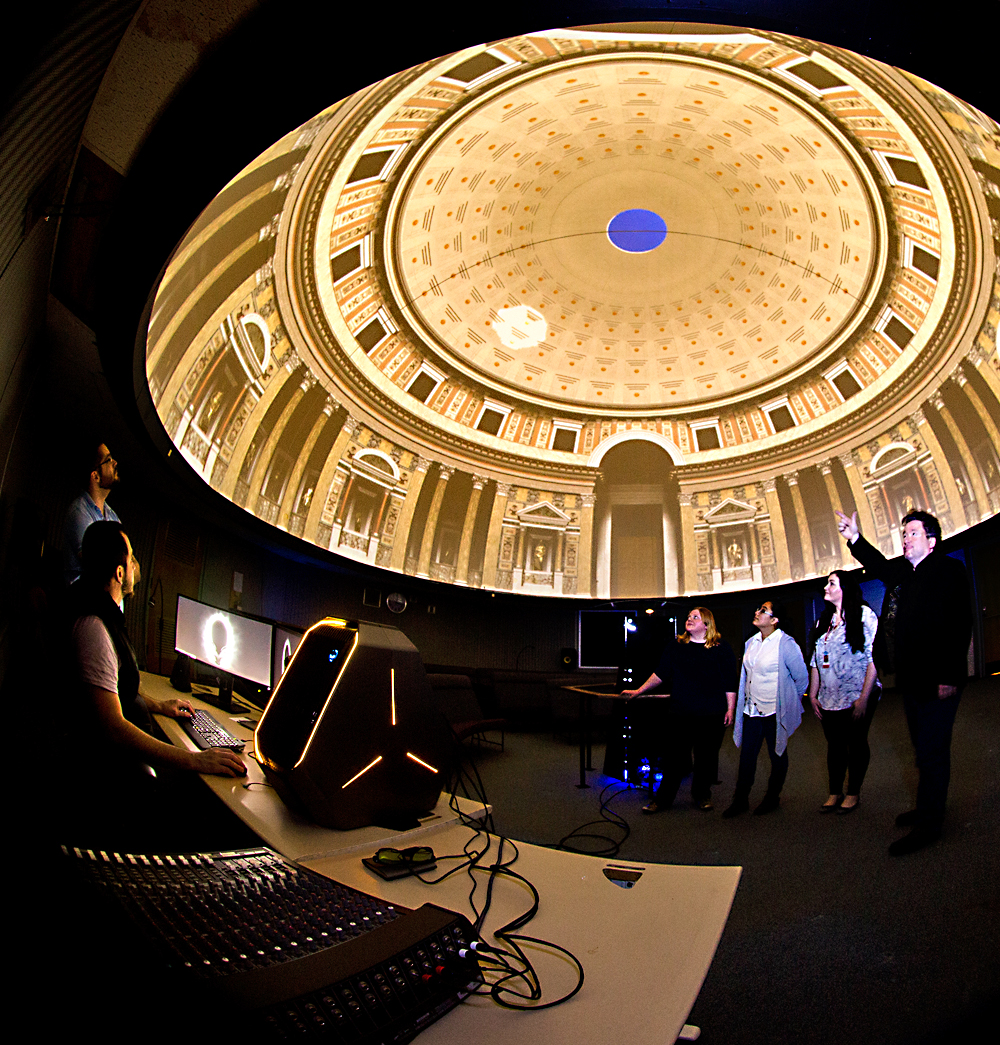 Old planetarium revamped into a cutting-edge studio