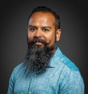 Shantanu Suman, associate professor of graphic design.