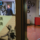 Student in the career center office