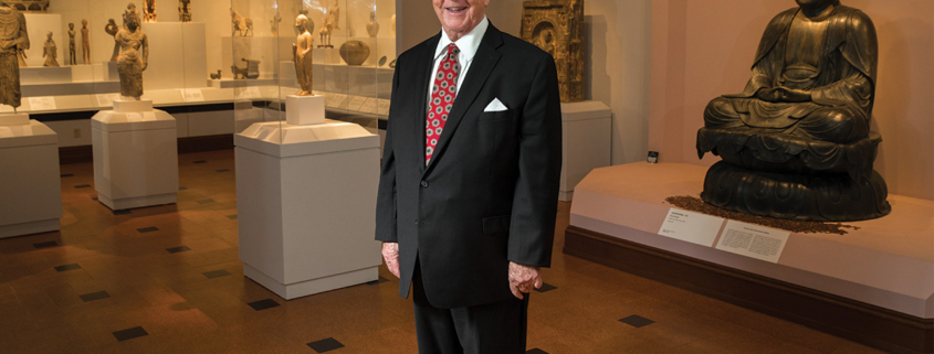 David Owsley standing in museum