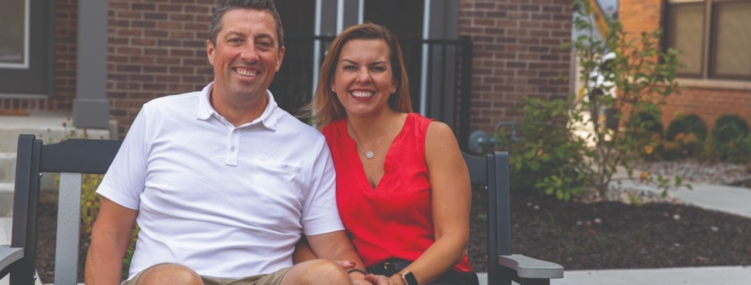 Ball State alumni Kelli and Russell Lawrence