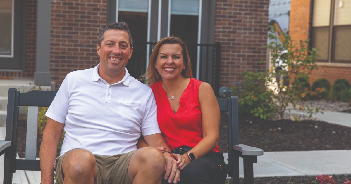Ball State alumni Kelli and Russell Lawrence