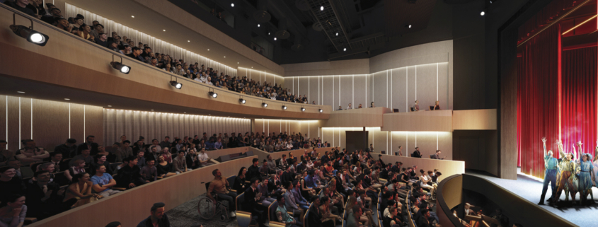 Performing Arts Center | Rendering provided by RATIO Architects