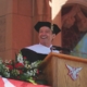 Actor Hugh Jackman addressing Ball State’s Class of 2026